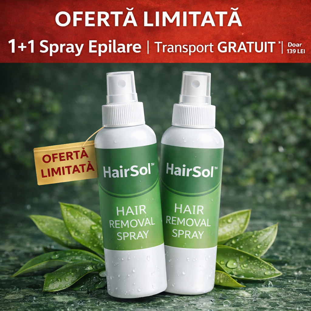 Spray-ul EPILARE DEFINITIVĂ™ 1+1 TRANSPORT GRATUIT🎁
