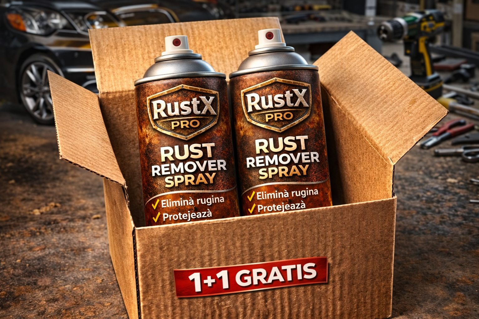 Spray pentru Îndepărtarea Ruginii – RustX PRO