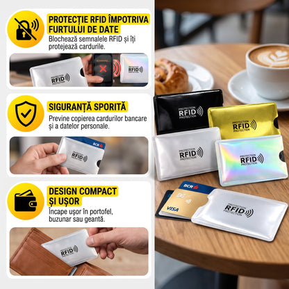 CardGuard PRO™ – Suport pentru carduri cu protecție RFID