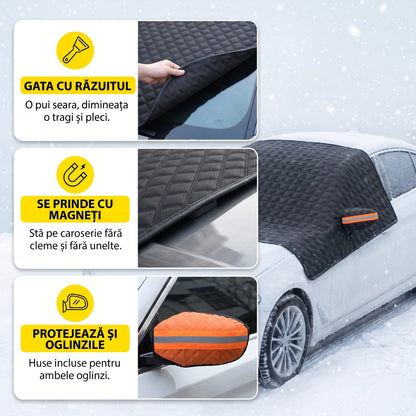 IceShield Pro™ - HUSĂ MAGNETICĂ ANTI-ÎNGHEȚ PENTRU PARBRIZ