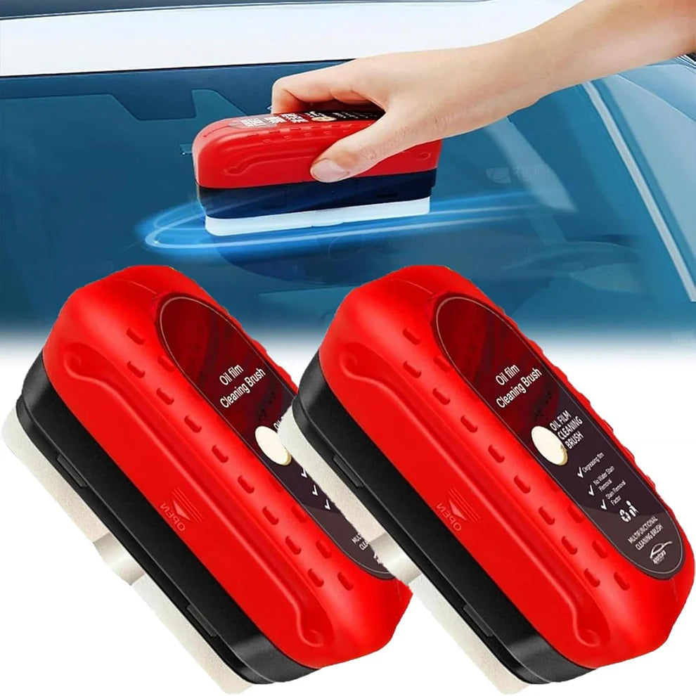 Burete Auto cu Soluție Integrată pentru Parbriz și Oglinzi – Vizibilitate Clară Instant